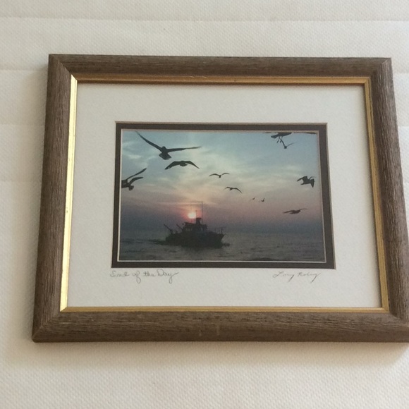 End of the day framed photo signed - Picture 3 of 7